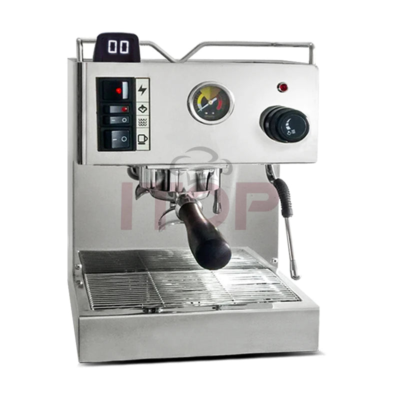 Semi-automatic Cafetera Commercial Espresso Coffee Machine Full Stainless Steel Body with Italian Water Pump