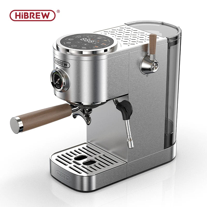 HiBREW Semi-automatic Espresso Coffee Machine 3 Level Temperature Adjustable Cold/Hot 20Bar Coffee Maker Cappuccino H13