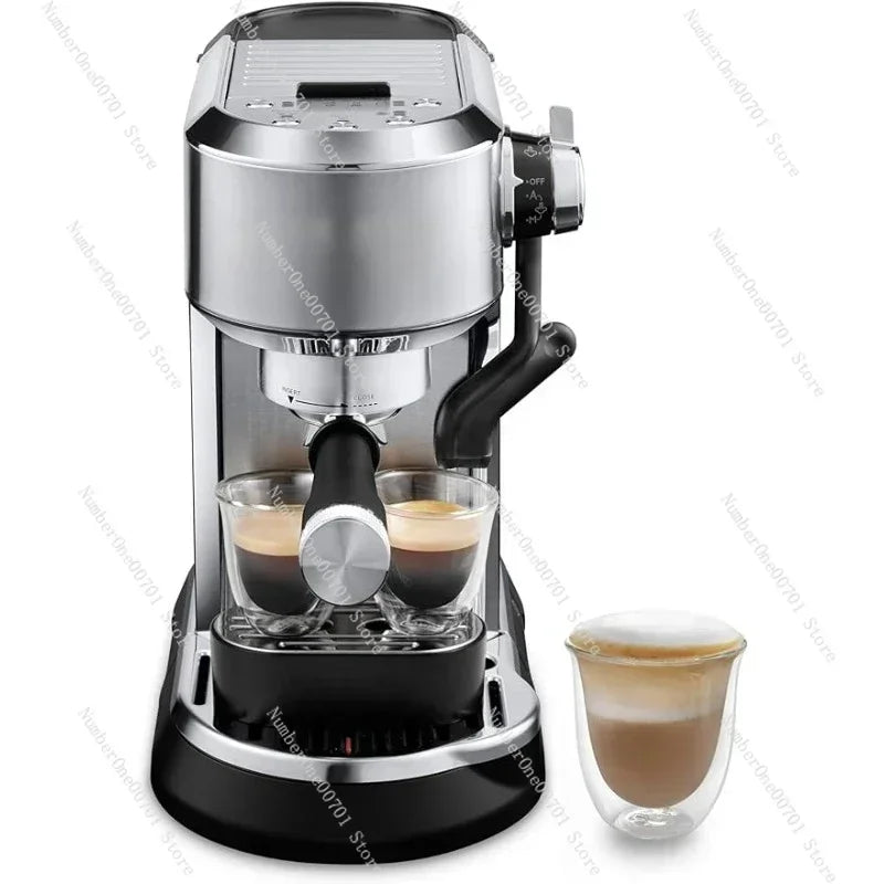 De'Longhi EC950M Espresso Machine with Automatic Steam Wand, Dedica Maestro Plus, Stainless Steel