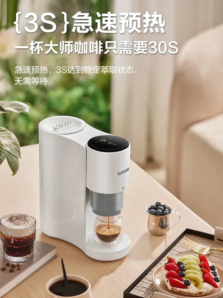 220V Sowtech Automatic Espresso Machine for Home and Office, Mini Compact Portable Coffee Maker AG