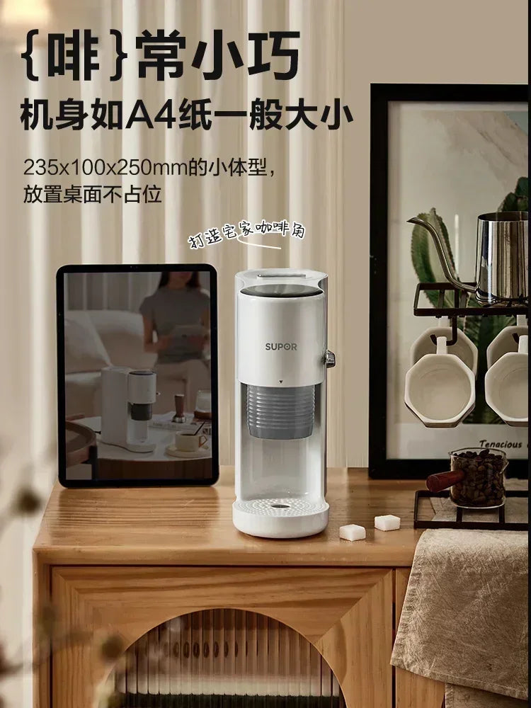 220V Sowtech Automatic Espresso Machine for Home and Office, Mini Compact Portable Coffee Maker AG