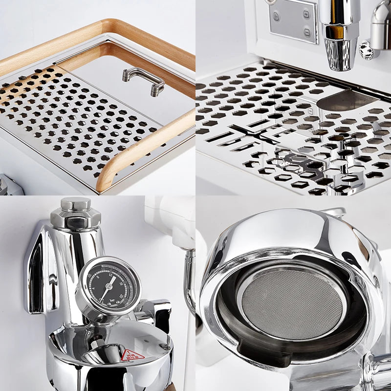 9 bar Vintage Expresso Coffee Maker Semi Automatic Commercial E61 Espresso Coffee Machine