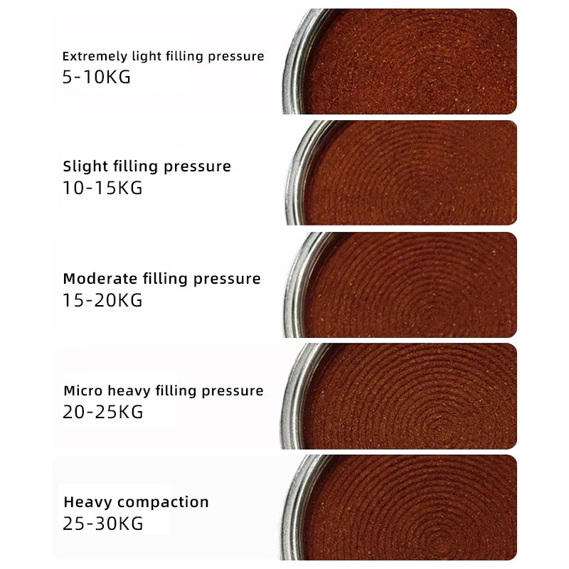 HAVMORE Automatic 58.35mm Espresso Coffee Powder Press Auto Tamping  Machine Professional Lifting Bracket Electric Coffee Tamper